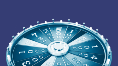 blue prize wheel