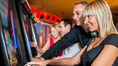 Playing slots at Zia Park